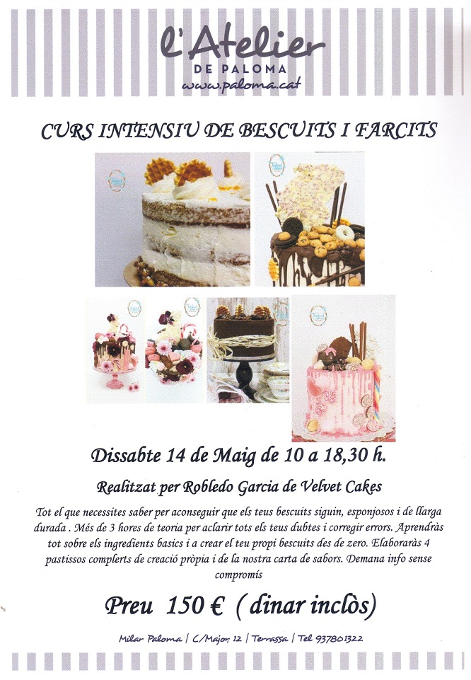 Curs de Bescuits i farcits