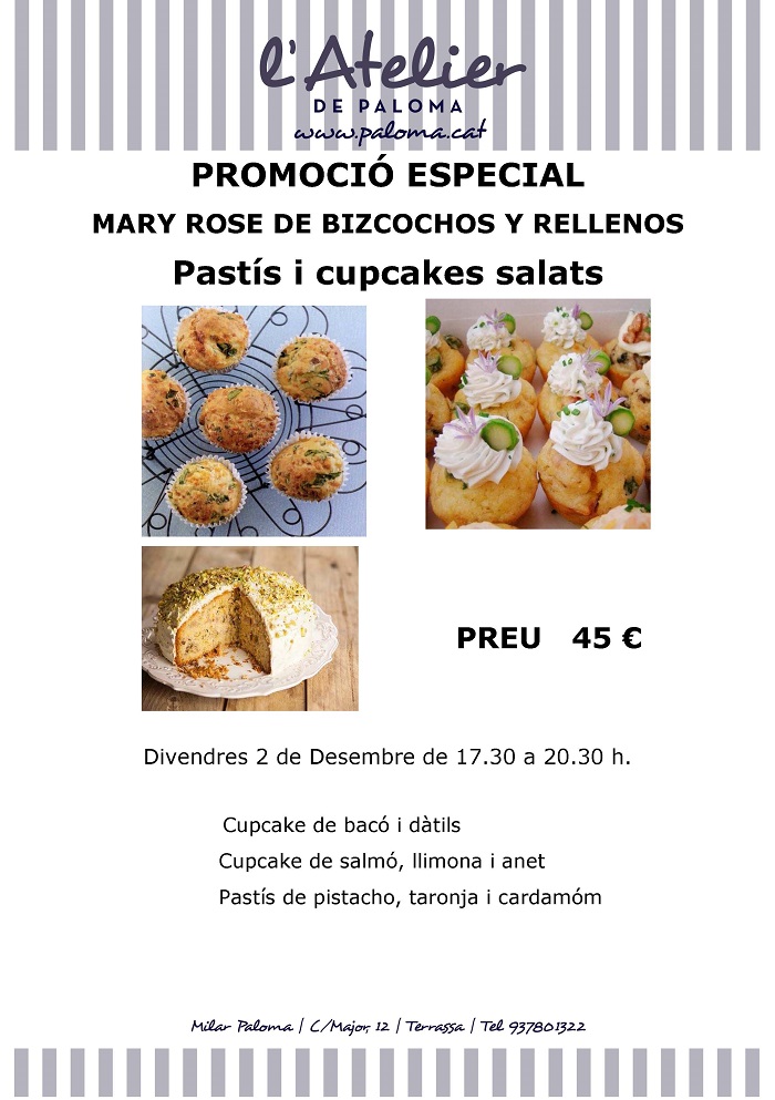 Mary Rose cupcakes salats