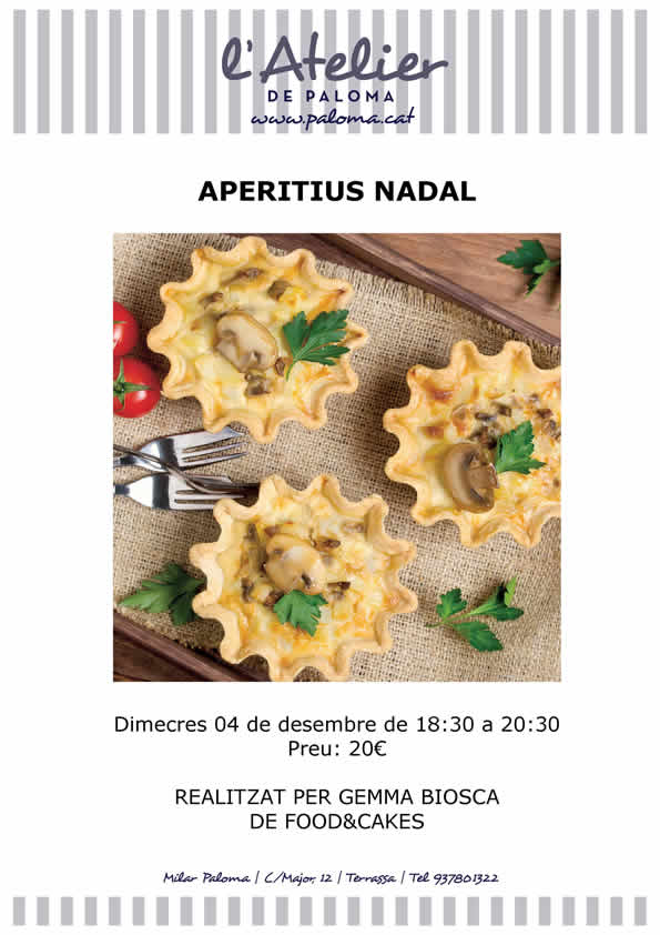 curs aperitius nadal