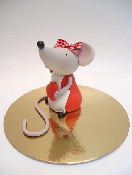 ratoli modelatge amb fondant