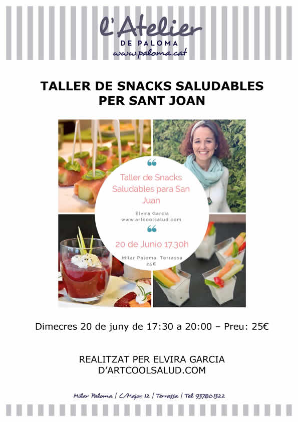 taller de snacks