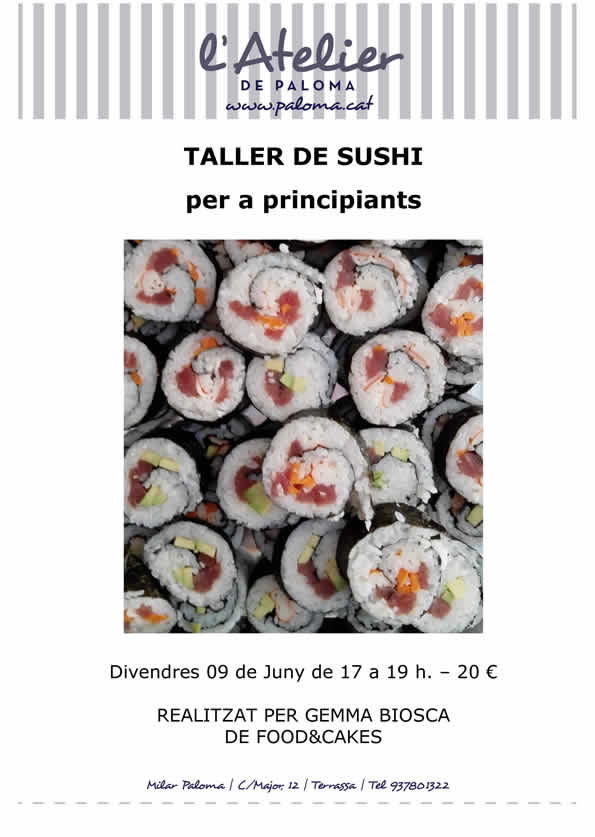 taller de sushi