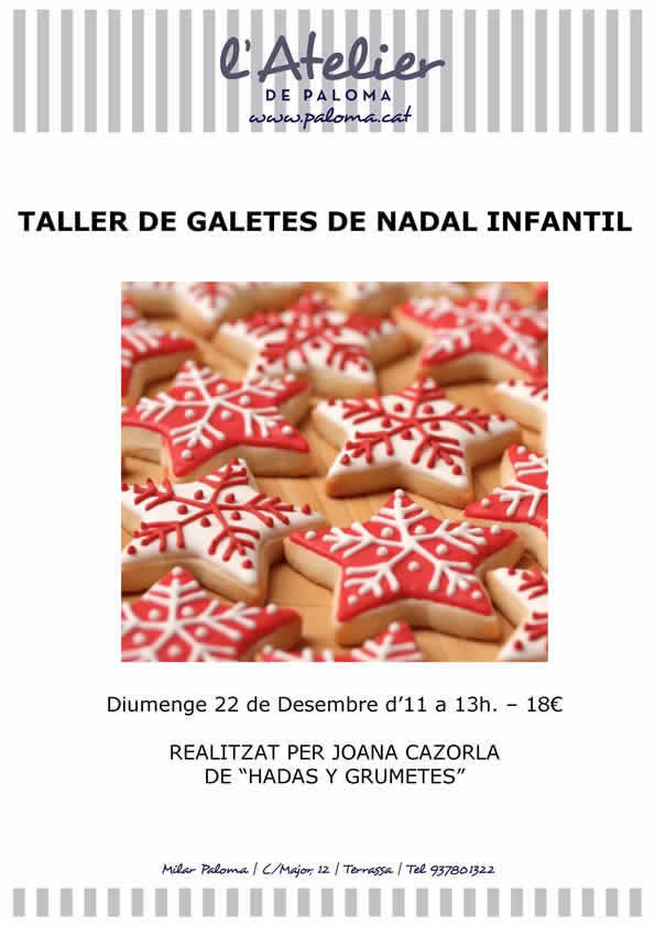 taller galetes nadal