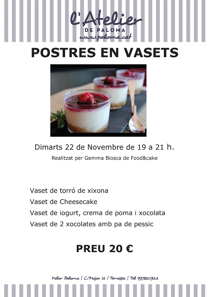 taller vasets